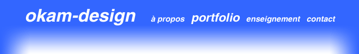 menu de navigation